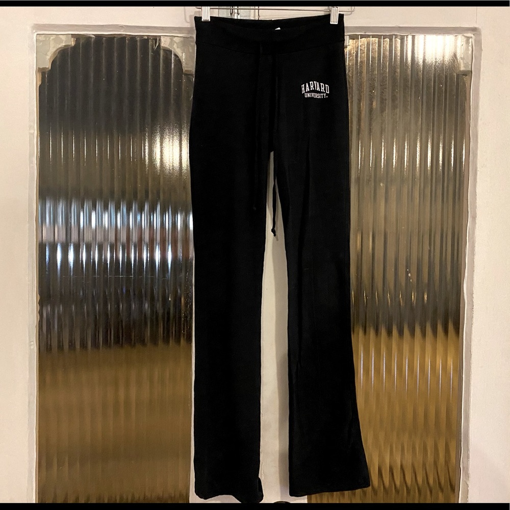 Vintage Harvard University Flared Logo Leggings